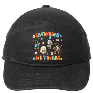 Inclusion IsnT Scary Slp Halloween Sped Teacher Gift 7-Panel Snapback Hat