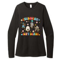 Inclusion IsnT Scary Slp Halloween Sped Teacher Gift Womens CVC Long Sleeve Shirt