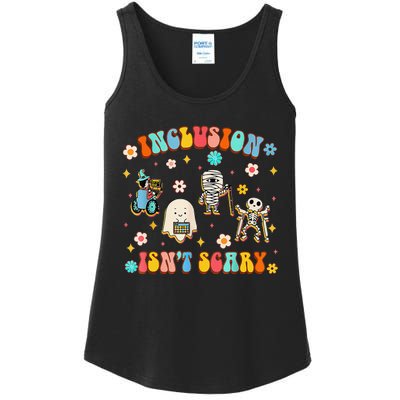 Inclusion IsnT Scary Slp Halloween Sped Teacher Gift Ladies Essential Tank