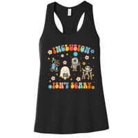 Inclusion IsnT Scary Slp Halloween Sped Teacher Gift Women's Racerback Tank