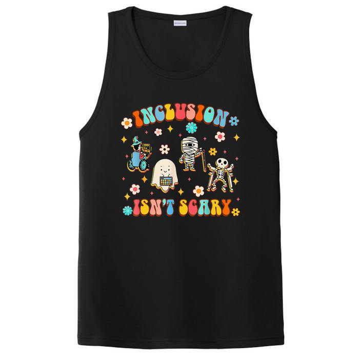 Inclusion IsnT Scary Slp Halloween Sped Teacher Gift PosiCharge Competitor Tank