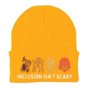 Inclusion IsnT Scary Cute Boo Lovely Ghost Halloween Knit Cap Winter Beanie