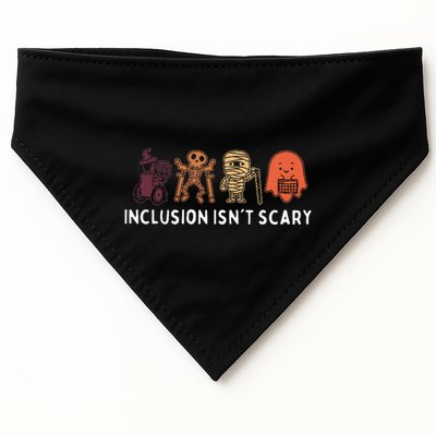 Inclusion IsnT Scary Cute Boo Lovely Ghost Halloween USA-Made Doggie Bandana