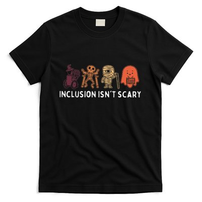 Inclusion IsnT Scary Cute Boo Lovely Ghost Halloween T-Shirt