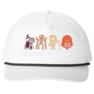 Inclusion IsnT Scary Cute Boo Lovely Ghost Halloween Snapback Five-Panel Rope Hat