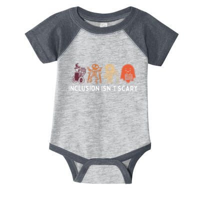 Inclusion IsnT Scary Cute Boo Lovely Ghost Halloween Infant Baby Jersey Bodysuit