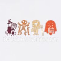 Inclusion IsnT Scary Cute Boo Lovely Ghost Halloween Garment-Dyed Sweatshirt
