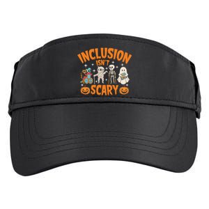 Inclusion IsnT Scary Halloween Awareness Funny Halloween Characters Costume Adult Drive Performance Visor