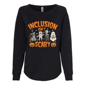 Inclusion IsnT Scary Halloween Awareness Funny Halloween Characters Costume Womens California Wash Sweatshirt