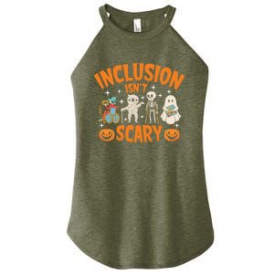 Inclusion IsnT Scary Halloween Awareness Funny Halloween Characters Costume Women's Perfect Tri Rocker Tank