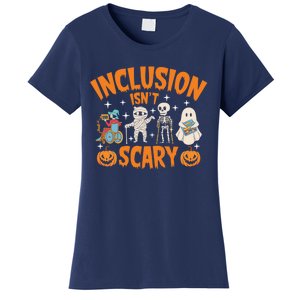 Inclusion IsnT Scary Halloween Awareness Funny Halloween Characters Costume Women's T-Shirt