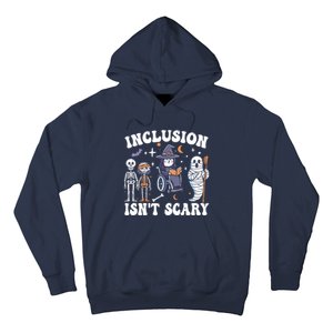 Inclusion IsnT Scary Slp Halloween Sped Teacher Ghost Mummy Hoodie