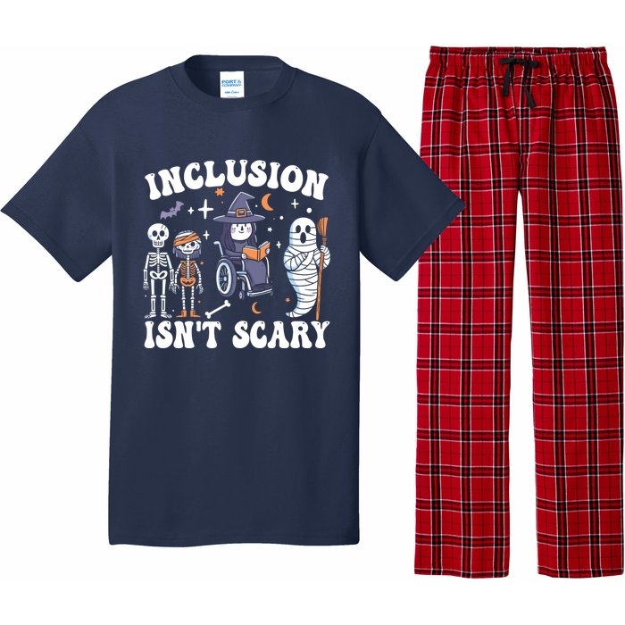 Inclusion IsnT Scary Slp Halloween Sped Teacher Ghost Mummy Pajama Set