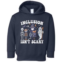 Inclusion IsnT Scary Slp Halloween Sped Teacher Ghost Mummy Toddler Hoodie