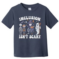 Inclusion IsnT Scary Slp Halloween Sped Teacher Ghost Mummy Toddler T-Shirt