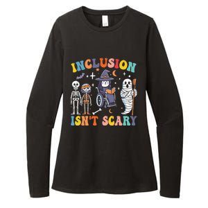 Inclusion IsnT Scary Slp Halloween Sped Teacher Ghost Mummy Womens CVC Long Sleeve Shirt