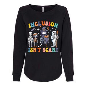 Inclusion IsnT Scary Slp Halloween Sped Teacher Ghost Mummy Womens California Wash Sweatshirt