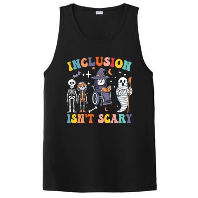 Inclusion IsnT Scary Slp Halloween Sped Teacher Ghost Mummy PosiCharge Competitor Tank