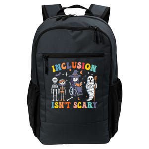 Inclusion IsnT Scary Slp Halloween Sped Teacher Ghost Mummy Daily Commute Backpack