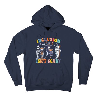 Inclusion IsnT Scary Slp Halloween Sped Teacher Ghost Mummy Hoodie