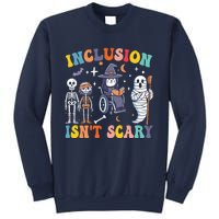 Inclusion IsnT Scary Slp Halloween Sped Teacher Ghost Mummy Sweatshirt