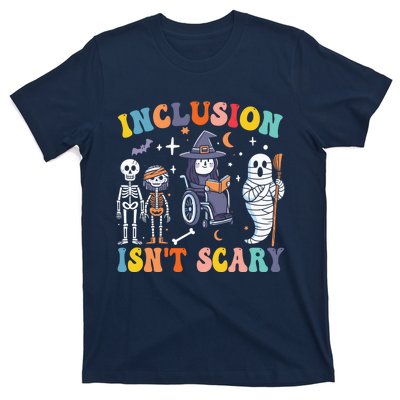 Inclusion IsnT Scary Slp Halloween Sped Teacher Ghost Mummy T-Shirt