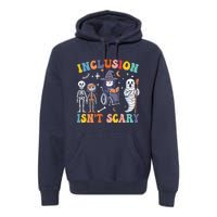 Inclusion IsnT Scary Slp Halloween Sped Teacher Ghost Mummy Premium Hoodie