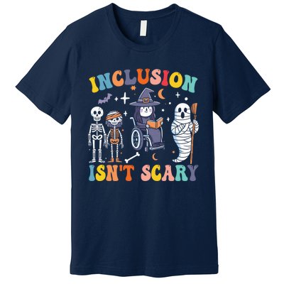 Inclusion IsnT Scary Slp Halloween Sped Teacher Ghost Mummy Premium T-Shirt