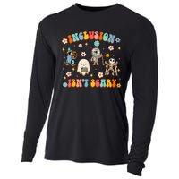 Inclusion IsnT Scary Slp Halloween Sped Teacher Cooling Performance Long Sleeve Crew