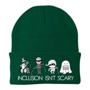 Inclusion IsnT Scary Slp Halloween Sped Teacher Ghost Mummy Knit Cap Winter Beanie