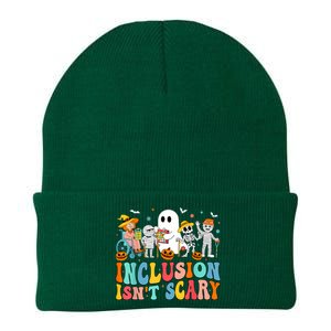 Inclusion IsnT Scary Slp Halloween Sped Teacher Ghost Mummy Knit Cap Winter Beanie