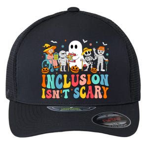 Inclusion IsnT Scary Slp Halloween Sped Teacher Ghost Mummy Flexfit Unipanel Trucker Cap