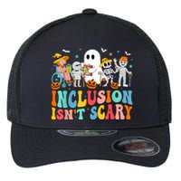 Inclusion IsnT Scary Slp Halloween Sped Teacher Ghost Mummy Flexfit Unipanel Trucker Cap