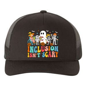 Inclusion IsnT Scary Slp Halloween Sped Teacher Ghost Mummy Yupoong Adult 5-Panel Trucker Hat