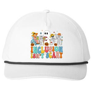 Inclusion IsnT Scary Slp Halloween Sped Teacher Ghost Mummy Snapback Five-Panel Rope Hat