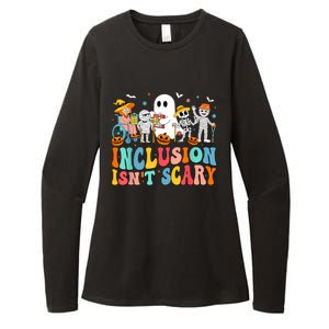 Inclusion IsnT Scary Slp Halloween Sped Teacher Ghost Mummy Womens CVC Long Sleeve Shirt