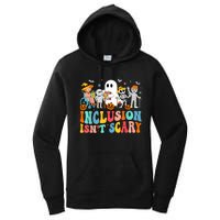 Inclusion IsnT Scary Slp Halloween Sped Teacher Ghost Mummy Women's Pullover Hoodie