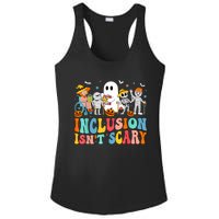 Inclusion IsnT Scary Slp Halloween Sped Teacher Ghost Mummy Ladies PosiCharge Competitor Racerback Tank