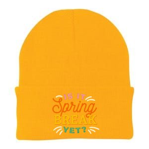 Is It Spring Break Yet Knit Cap Winter Beanie