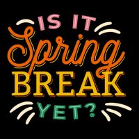 Is It Spring Break Yet Performance Shirt