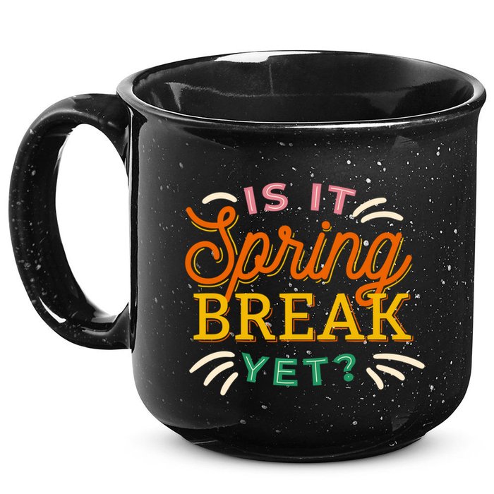 Is It Spring Break Yet 15oz Campfire Ceramic Mug