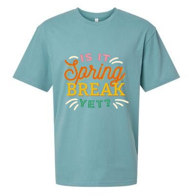 Is It Spring Break Yet Sueded Cloud Jersey T-Shirt