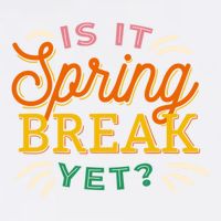 Is It Spring Break Yet Garment-Dyed Sweatshirt