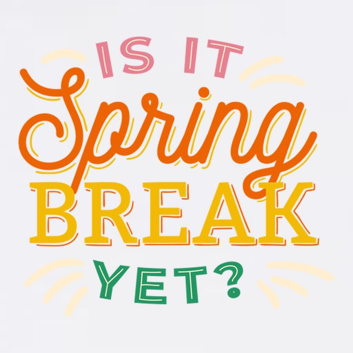 Is It Spring Break Yet Garment-Dyed Sweatshirt