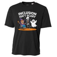 Inclusion IsnT Scary Halloween Fun Cooling Performance Crew T-Shirt