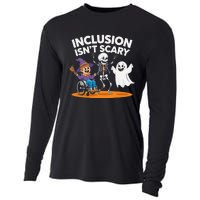 Inclusion IsnT Scary Halloween Fun Cooling Performance Long Sleeve Crew