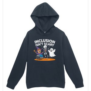 Inclusion IsnT Scary Halloween Fun Urban Pullover Hoodie