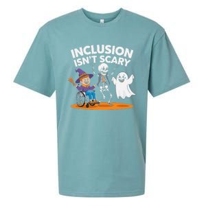 Inclusion IsnT Scary Halloween Fun Sueded Cloud Jersey T-Shirt