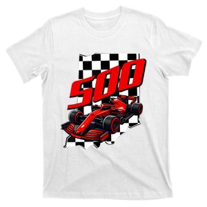 Indianapolis Indiana State 500 Race Car Formula Racing Car T-Shirt