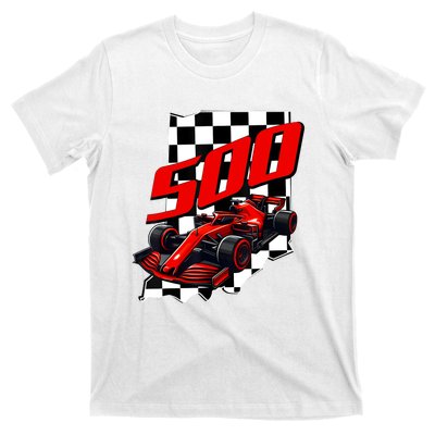 Indianapolis Indiana State 500 Race Car Formula Racing Car T-Shirt